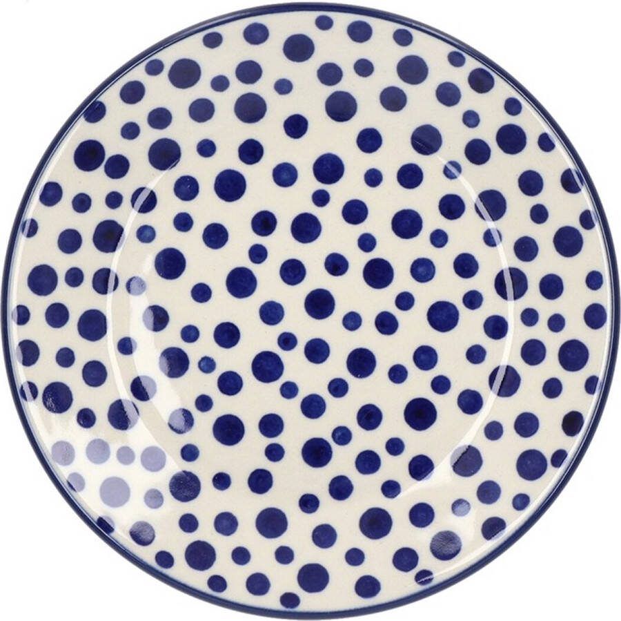 Bunzlau Castle Gebaksbord Ø: 16 cm Crazy Dots Handgemaakt Bord