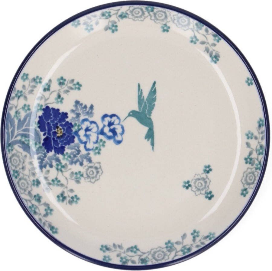Bunzlau Castle Gebaksbord Ø 16 cm Hummingbird Handgemaakt Bord