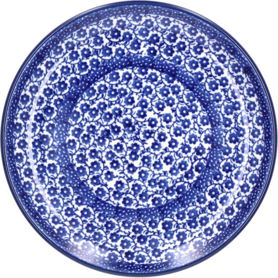 Bunzlau Castle Gebaksbord Ø: 16 cm Midnight Blue Handgemaakt Bord