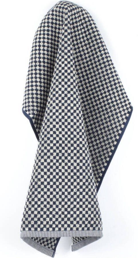 Bunzlau Castle Keukendoek Kleine Ruit Donkerblauw| x 53.00 cm