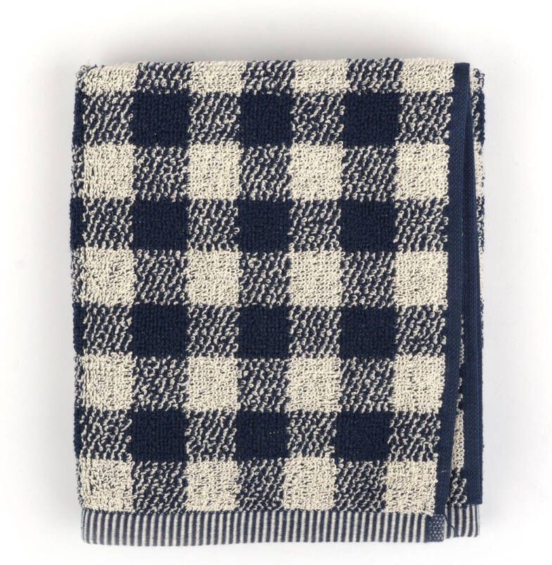 Bunzlau Castle Keukendoek Check 53x60cm blauw 6 pack