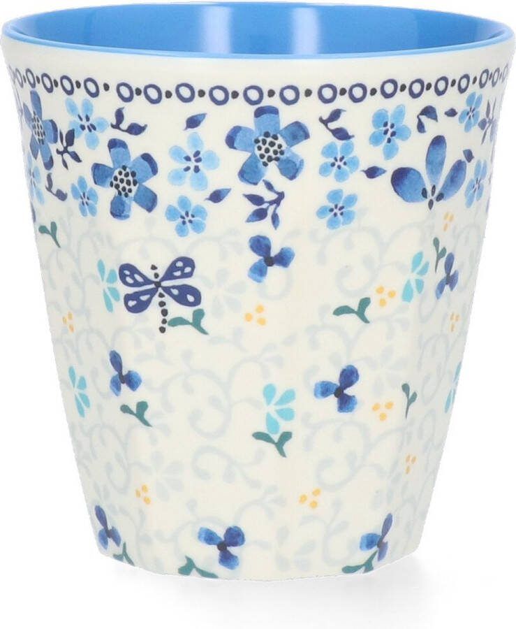 Bunzlau Castle Melamine Beker Dragonfly Garden campingservies picknick servies