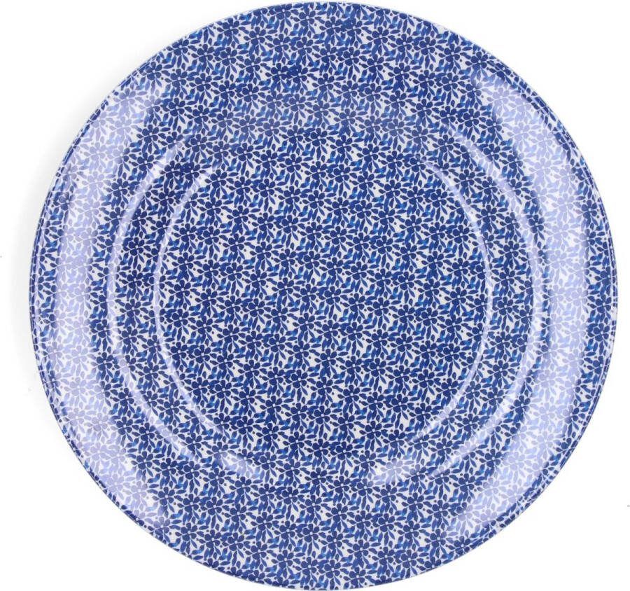 Bunzlau Castle Melamine Bord Blooming Ø: 25 cm campingservies picknick servies