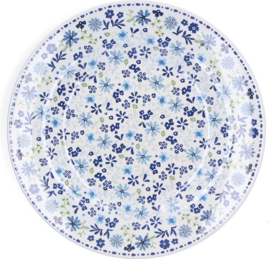 Bunzlau Castle Melamine Bord Garden Delight Ø: 25 cm campingservies picknick servies