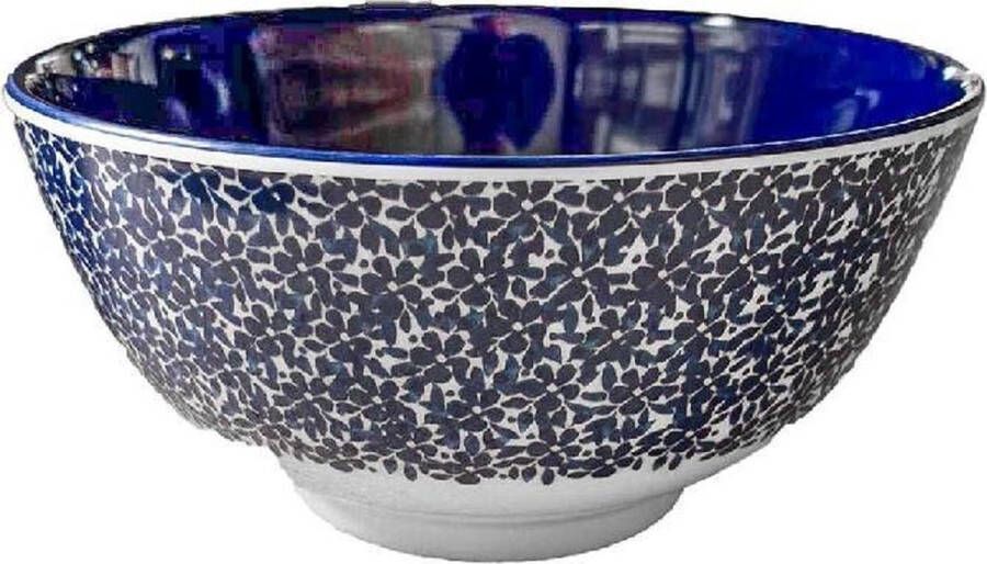 Bunzlau Castle Melamine Kom Blooming Ø: 15 cm campingservies picknick servies