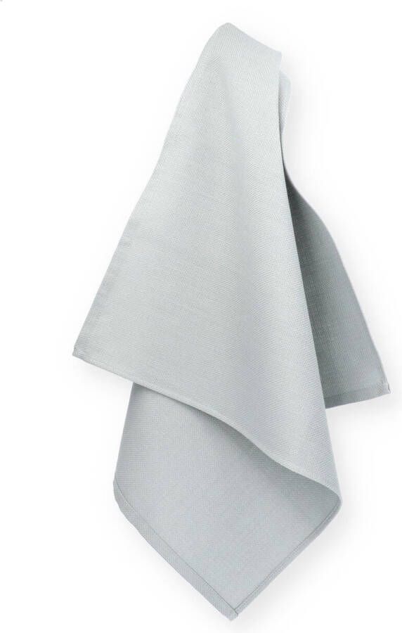Bunzlau Castle Organic Home Theedoek Arctic Sage Green 65x65 cm| x 65.00 cm