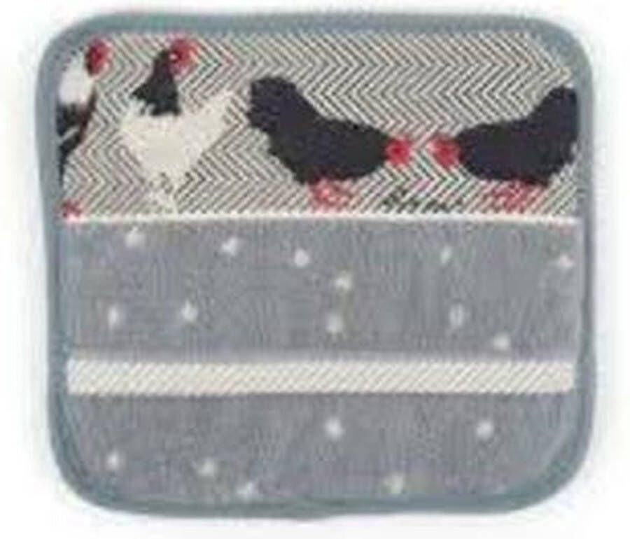 Bunzlau Castle pannenlap Chicken New Grey