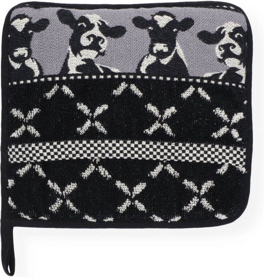 Bunzlau Castle pannenlap Cows New black
