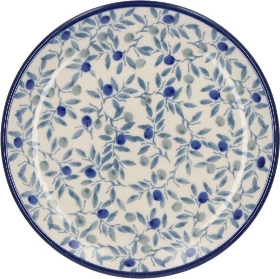Bunzlau Castle Petit Four ø 12 3 cm Blue Olive