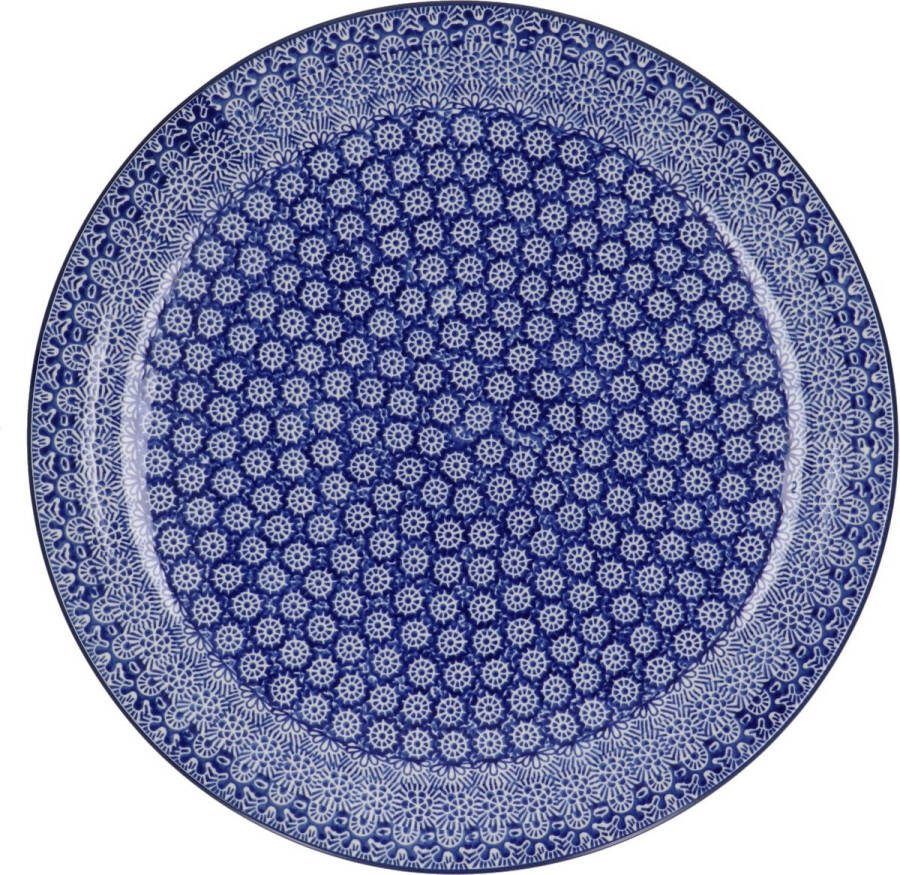 Bunzlau Castle Pizzabord Ø: 33 cm Lace Handgemaakt Bord