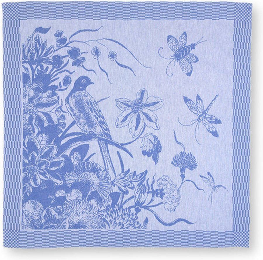 Bunzlau Castle Theedoek Delfts Blue Bird Koningsblauw| x 65.00 cm