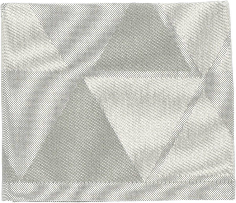 Bunzlau Castle Theedoek Triangle Donkergroen| x 65.00 cm
