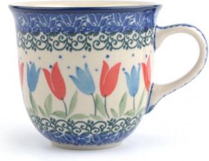 Bunzlau Castle tulp mok 200 ml tulip royal