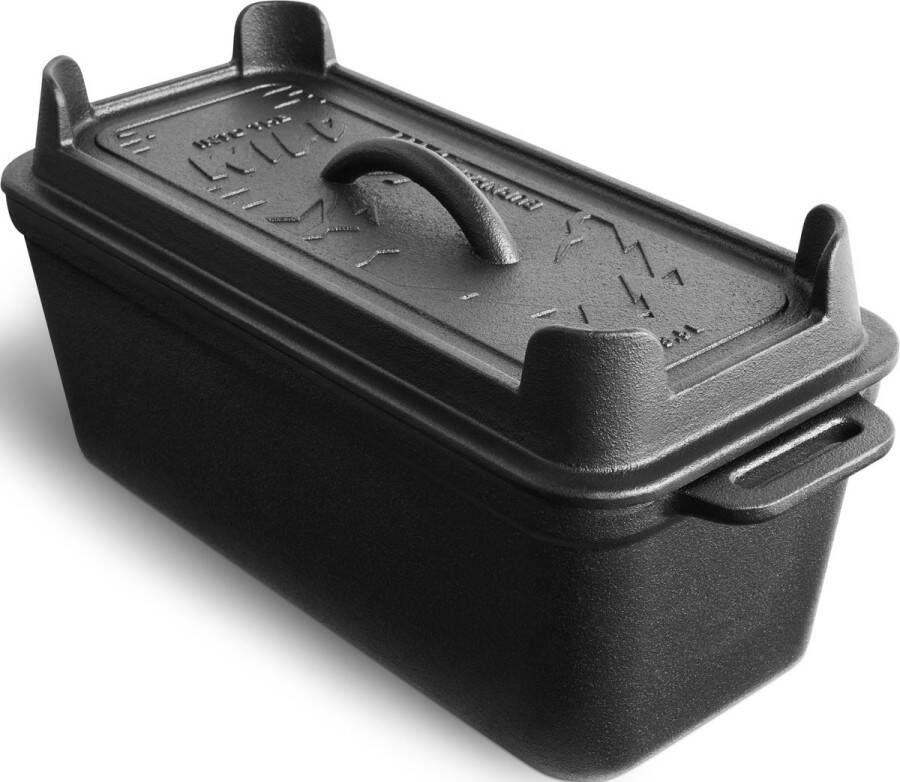 Burnhard Gietijzeren Broodpan 3 5l Broodbakvorm