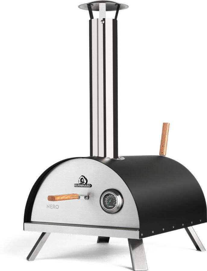 Burnhard Pizzaoven voor buiten Nero 2023 Incl. Pizzaschep