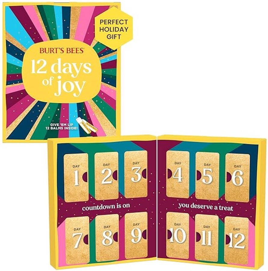 Burt´s Bees Burt's Bees 12 Days of Joy Lip Balm Adventskalender Cadeauset