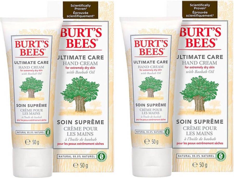 Burt's Bees Hand Cream Ultimate Care 2 Pak