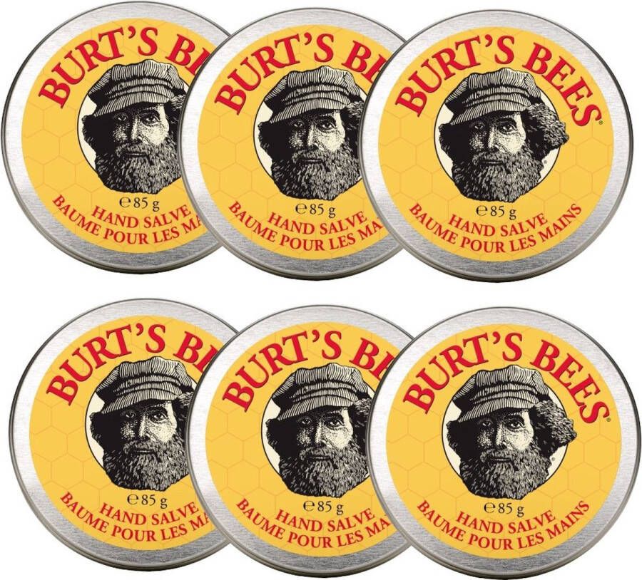 Burt's Bees Hand Salve 6 Pak Voordeelverpakking