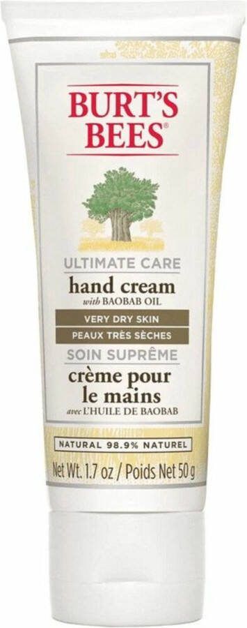 Burt's Bees Burt´s Bees Handcrème Ultimate Care Unisex 50 Ml Wit