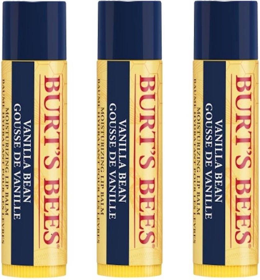 Burt's Bees Lip Balm Vanilla Bean 3 Pak