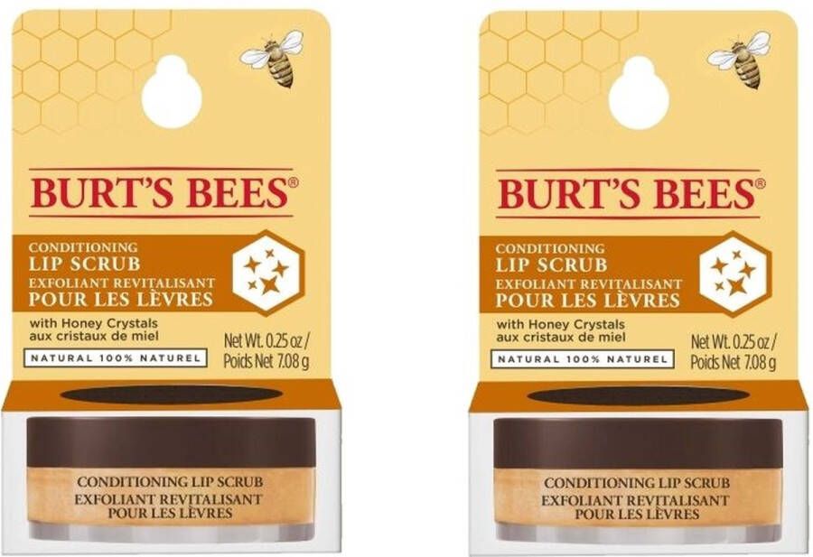 Burt's Bees Lip Scrub Conditioning 2 Pak