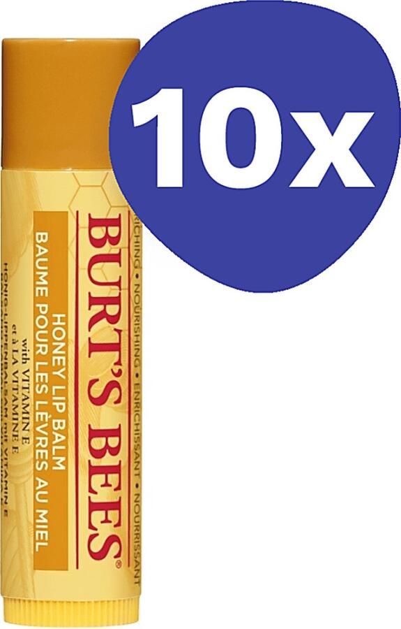 Burt's Bees Lippenbalsem met Honing (10x 4.25gr)