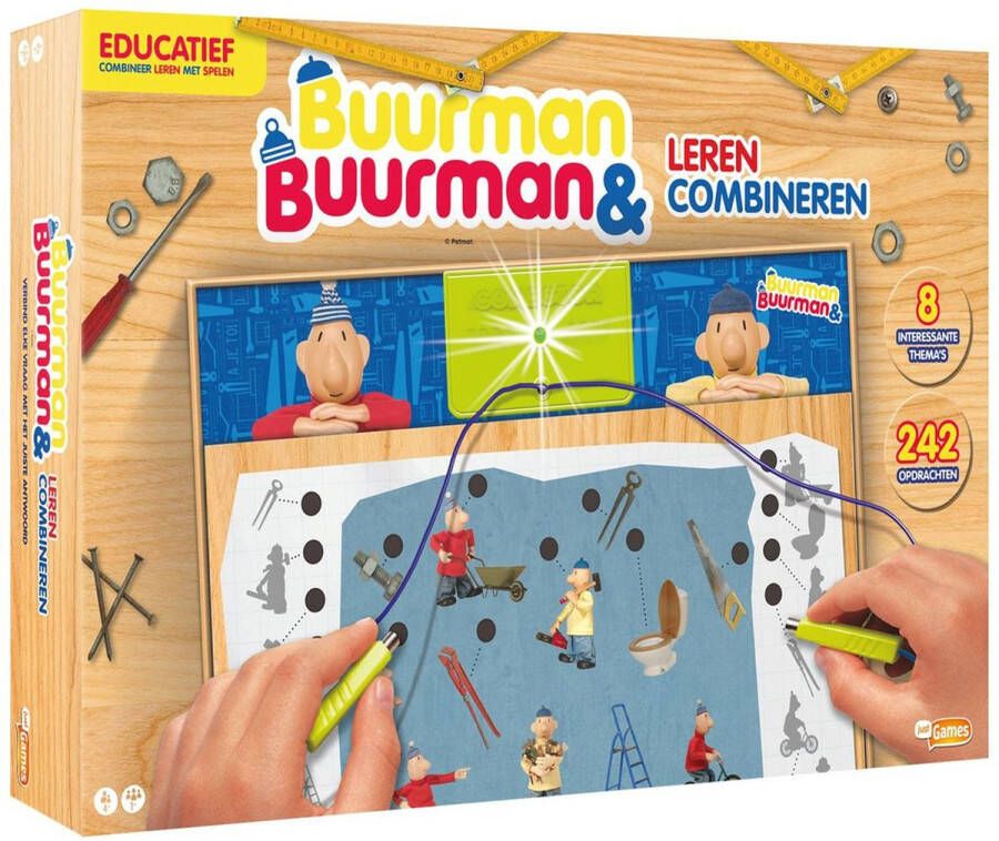 Dobeno Buurman en Buurman educatief spel leren combineren