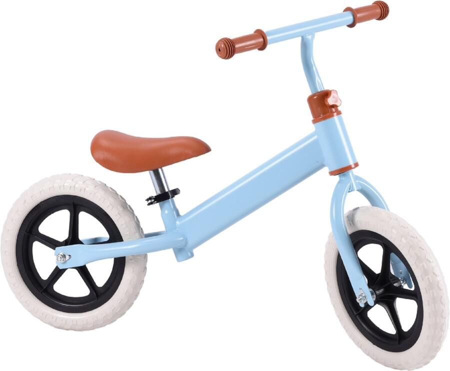 Buxibo Balance Bike – Loopfiets voor Kinderen 2-5 Jaar – Verstelbaar Zadel & Stuur – Lichtgewicht Duurzaam – Blauw