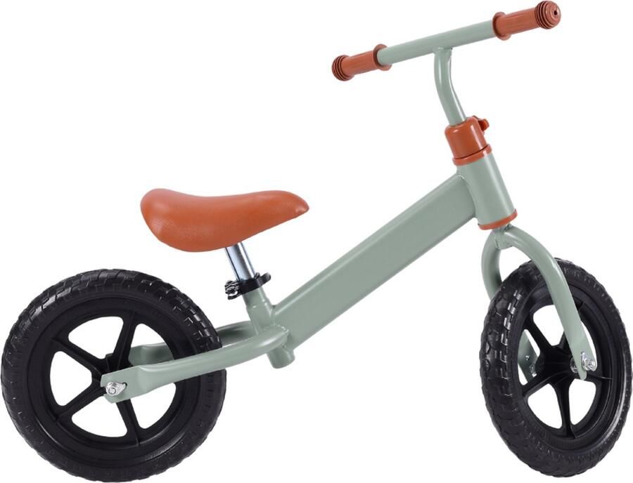 Buxibo Balance Bike – Loopfiets voor Kinderen 2-5 Jaar – Verstelbaar Zadel & Stuur – Lichtgewicht Duurzaam – Groen