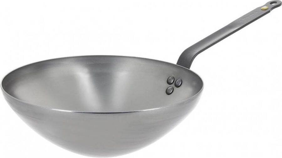 DeBuyer De Buyer Wokpan Mineral B Element ø 24 cm Zonder anti-aanbaklaag