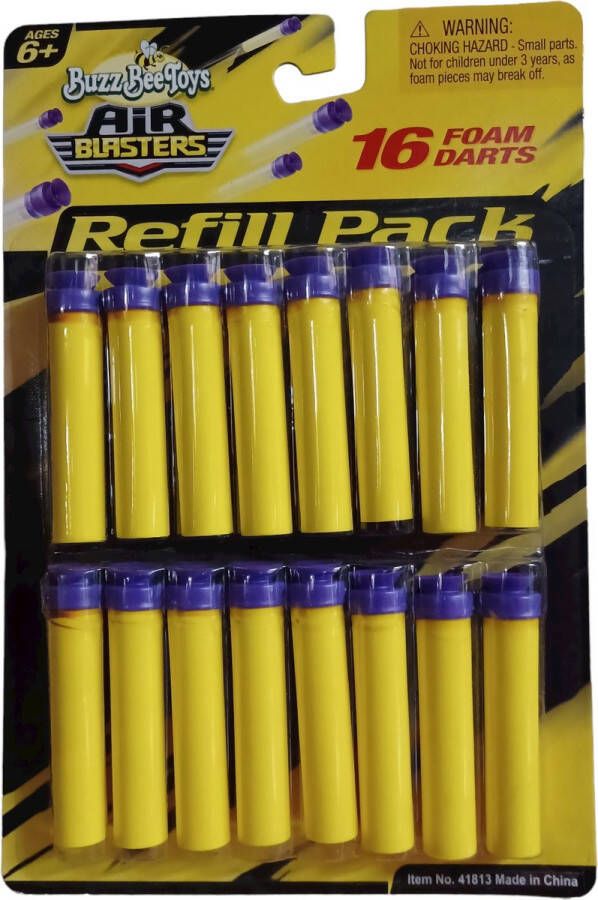 Buzz Bee Toys 16 Foam darts refil pack