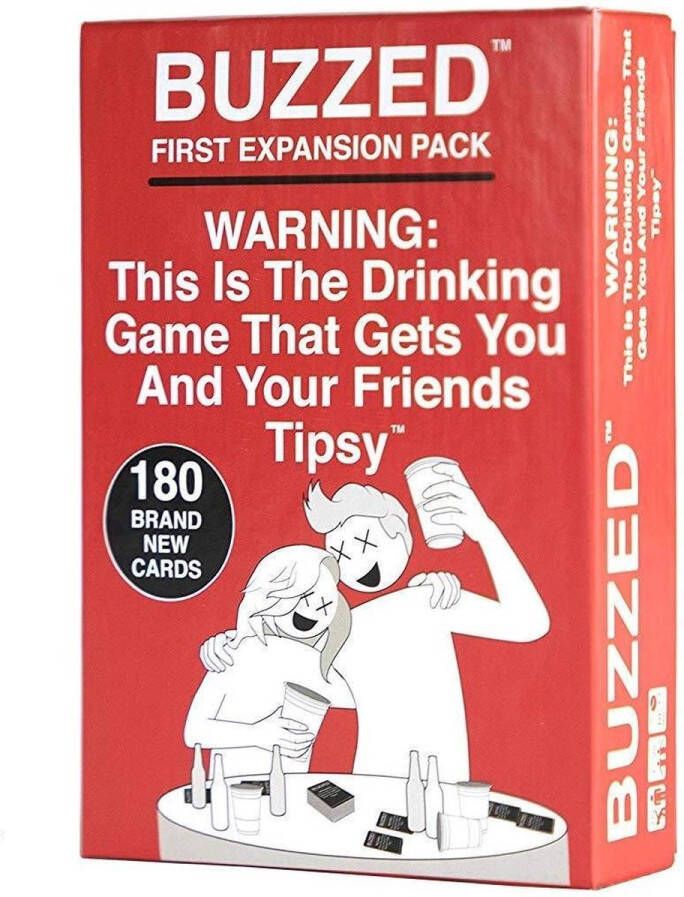 Buzzed First Expansion The Drinking game that gets you tipsy Engelstalig