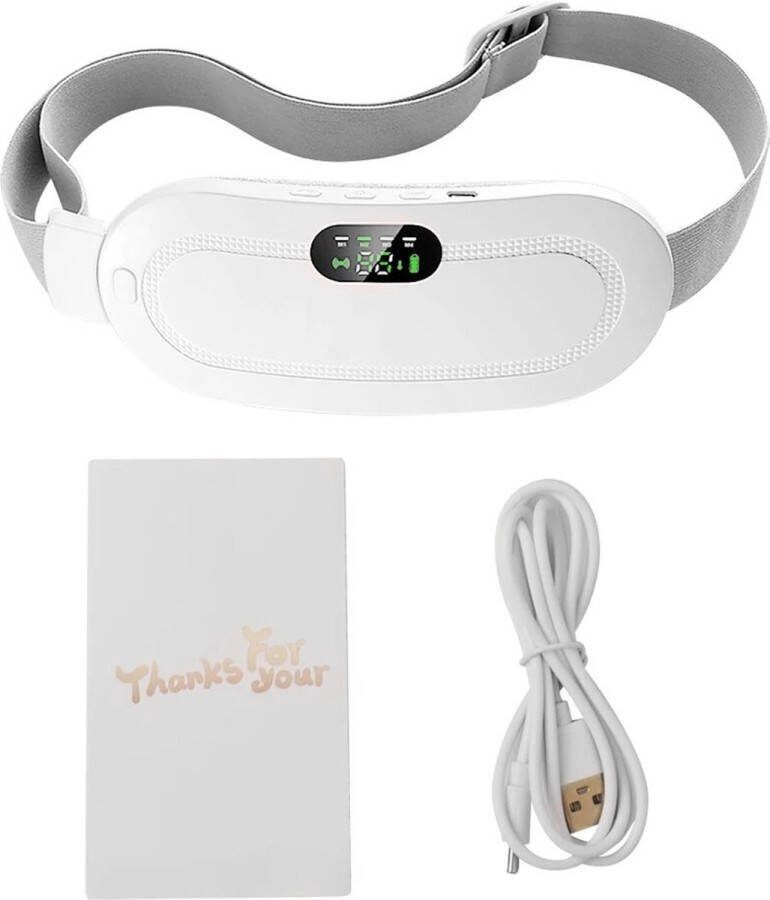BXA LILEV28 Draagbare Menstruele Verwarming Pad Elektrische Heupgordel met Massage Verlicht Kramp