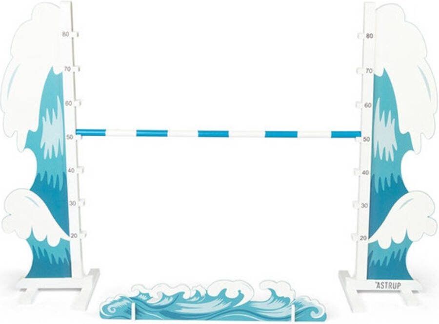 By Astrup Hindernis Water Blauw voor Stokpaarden