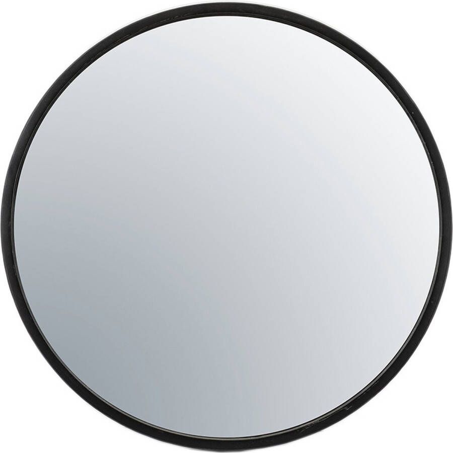 By-Boo Ronde Spiegel 'Selfie' 60cm kleur Zwart