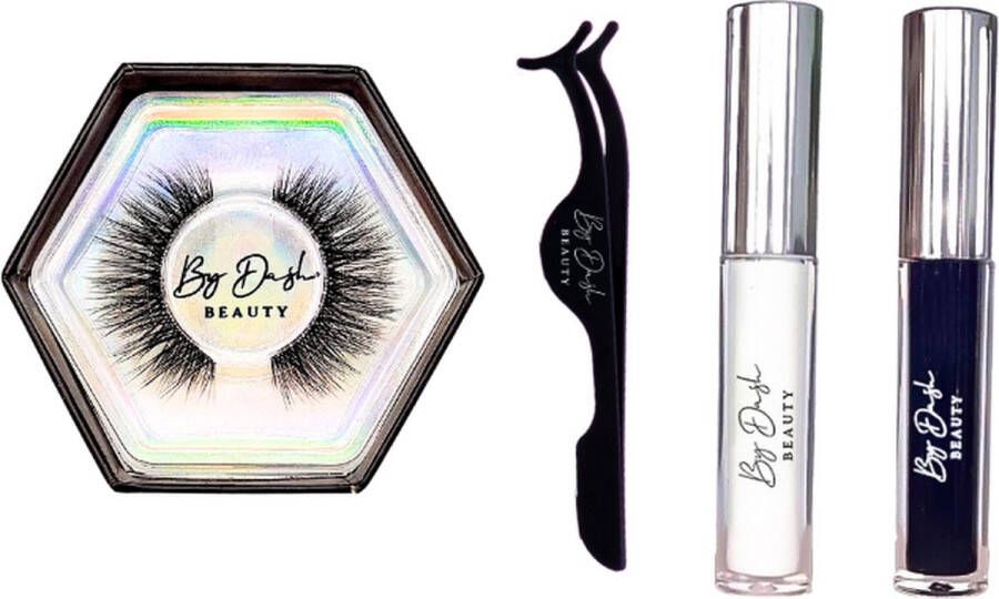 By Dash Beauty Angel Eyes Wimper Starter Kit Valse Wimpers Nepwimpers 3D Faux Mink Lashes Luxury Lashes