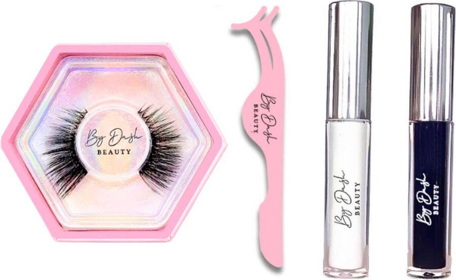 By Dash Beauty Charming Halve Wimper Starter Kit Valse Wimpers Nepwimpers 3D Faux Mink Lashes Luxury Lashes