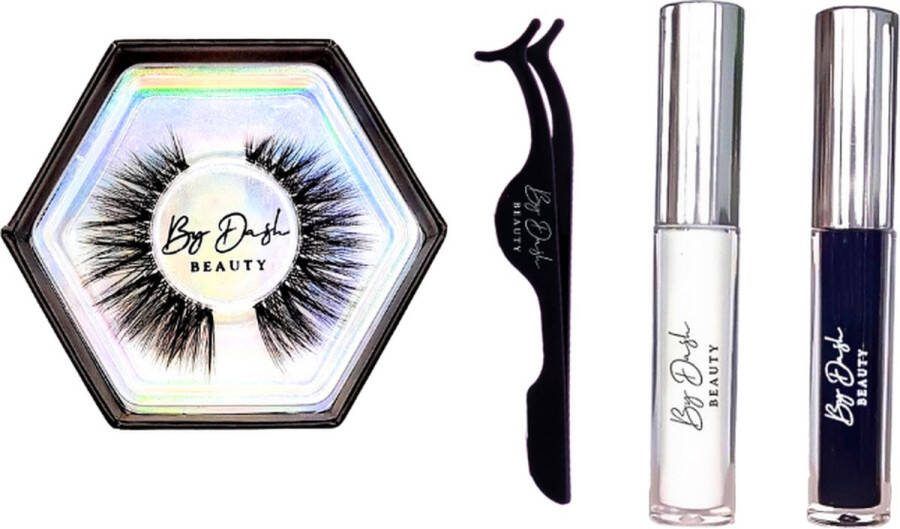 By Dash Beauty Lash Queen Wimper Starter Kit Valse Wimpers Nepwimpers 3D Faux Mink Lashes Luxury Lashes