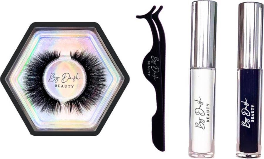 By Dash Beauty Luxurious Wimper Starter Kit Valse Wimpers Nepwimpers 3D Faux Mink Lashes Luxury Lashes