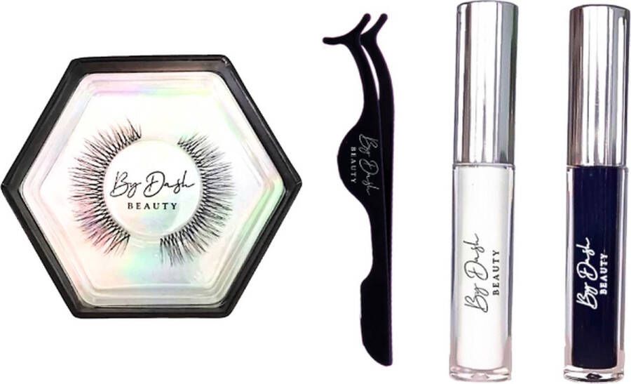 By Dash Beauty Natural Beauty Wimper Starter Kit Valse Wimpers Nepwimpers 3D Faux Mink Lashes Luxury Lashes