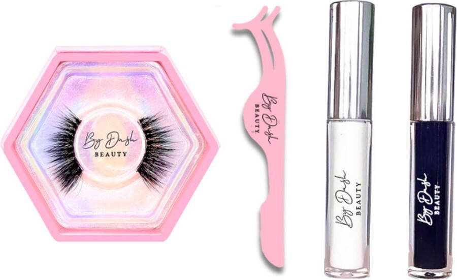 By Dash Beauty Seduction Wimper Starter Kit Valse Wimpers Nepwimpers 3D Faux Mink Lashes Luxury Lashes