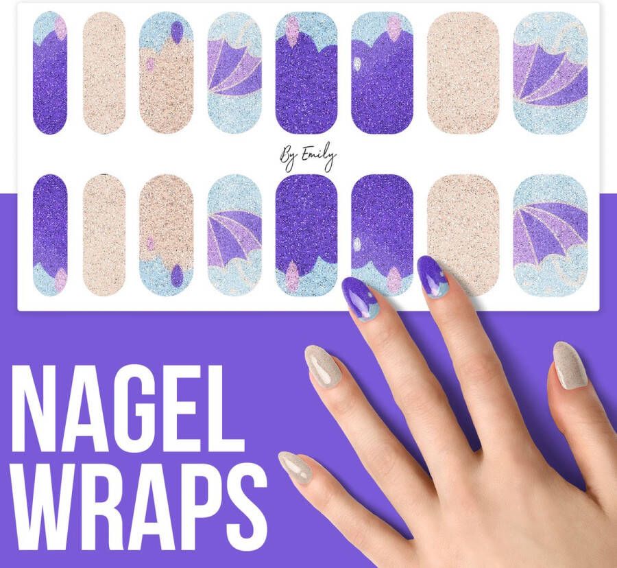 By Emily Nagel wrap Time Traveller Moederdag cadeaus stickers Nail wrap Nail art Trendy Design Nagellakvrij Eenvoudig Nagel wrap Nagel stickers Folie Zelfklevend Sjablonen