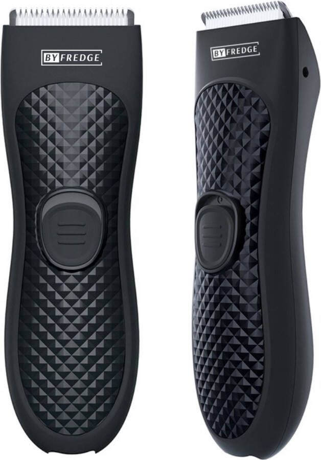 By Fredge Bodygroomer Mannen Schaamstreek & Hele Lichaam Bodytrimmer Waterdicht Manscaped -Lage Vibratie & Stil Met Opzetstukken Zwart