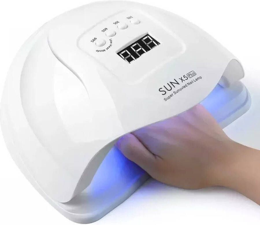 By Fredge Professionele UV nagellamp voor gel nagellak Sun X5 Plus 80W 36 Leds Geschikt Gellak Gel Nagellak Droger