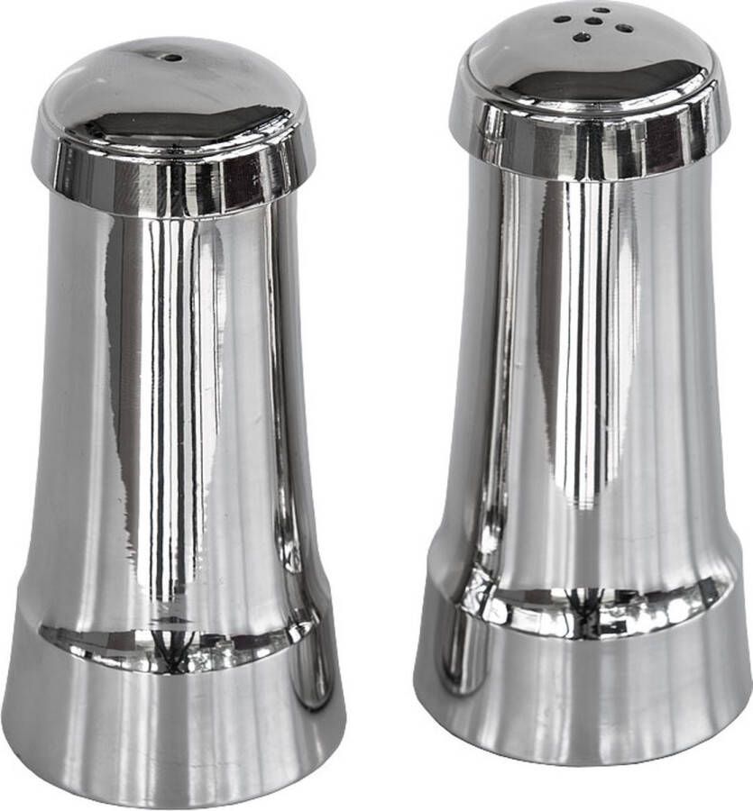 By Kohler Zout & Peper (Set Van 2 Stuks) zilver