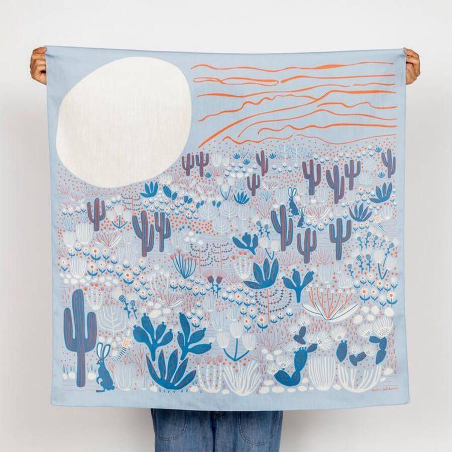 By link collective Furoshiki Japanse Doek Wandkleed | Arizona Zonsopgang 90cm