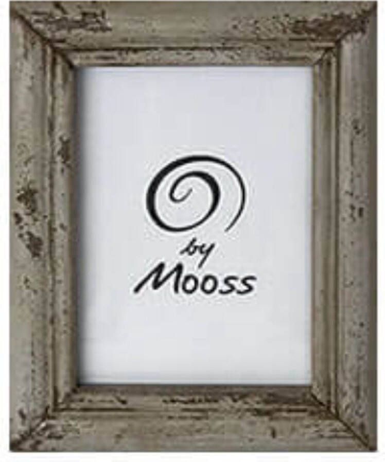 By Mooss Fotolijst houten fotolijst grijs hout -15x20 cm