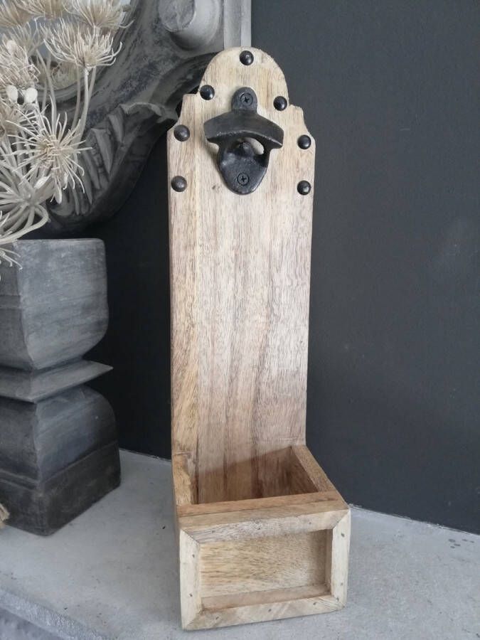By Varios houten bieropener H40 retro trendy