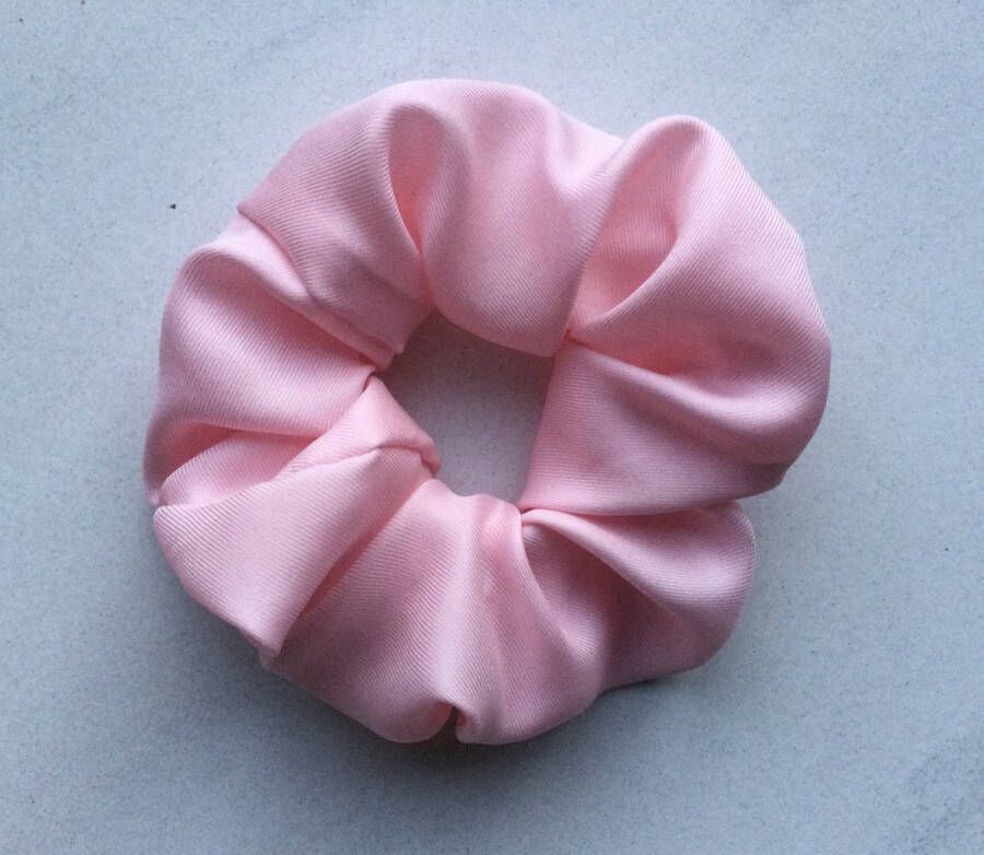 By Willy Scrunchie lichtroze roze voor 1e communie bruiloft handmade handgemaakt