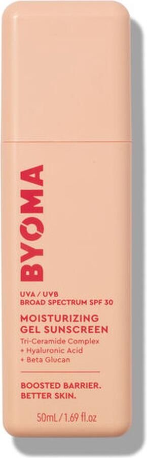 BYOMA MOISTURISING GEL SUNSCREEN 50ML